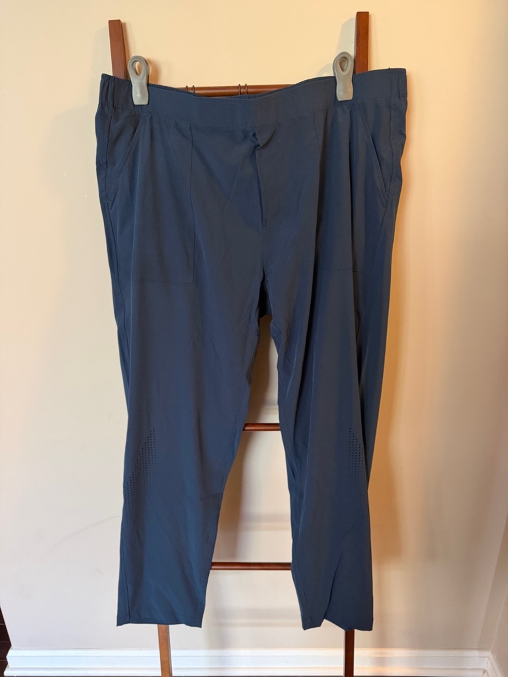 Men's Lightweight Joggers in Deep Blue - Stretch Comfort